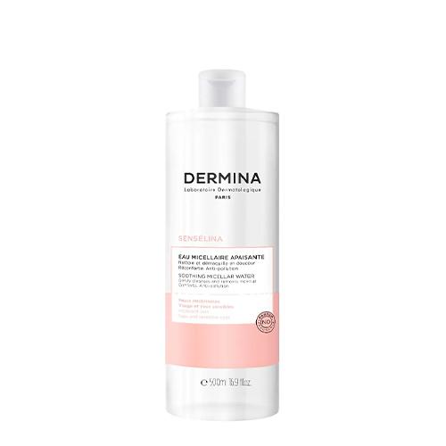 Dermina Senselina Soothing Micellar Water Gentle Clean and Remove Makeup 500ml