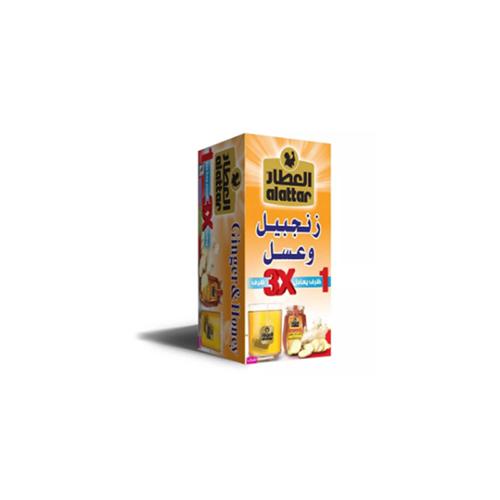 العطار زنجبيل وعسل 20كيس