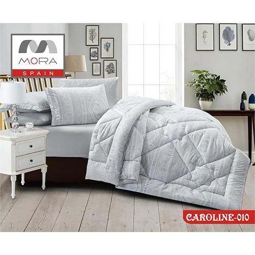 Mora Caroline No.010 Double King Comforter Set 6Pcs 240x260cm Model No.J-1044
