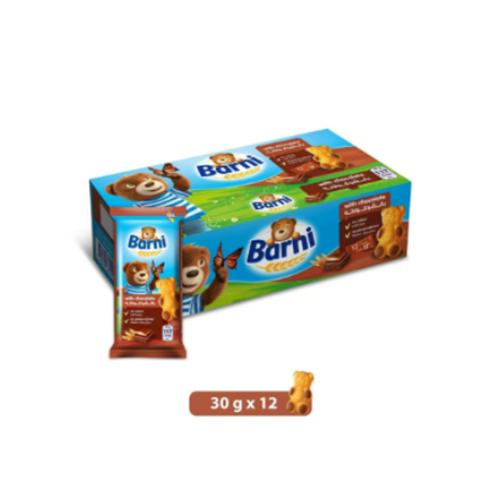 بارني كيك بالشوكولاتة 30×10جم + 2مجانا