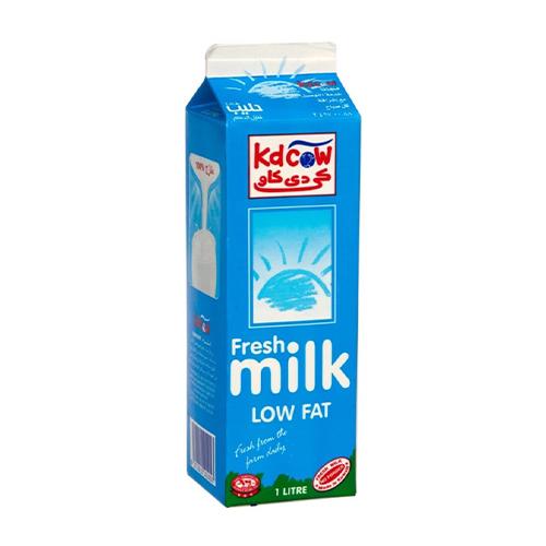 KD Cow Milk Low Fat 1Ltr