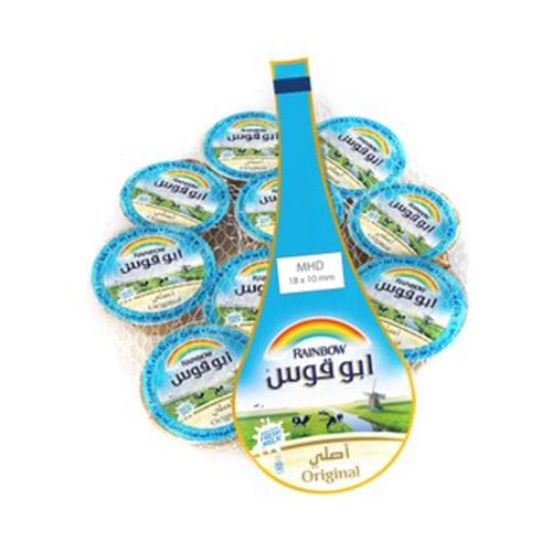 ابو قوس حليب مبخر بالهيل 10قطع×14مل