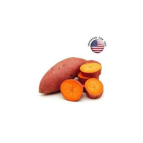 بطاطا حمراء حلوة امريكى 1كجم تقريبا