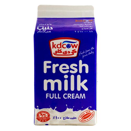 Kd Cow Fresh Milk Full Fat 500ml