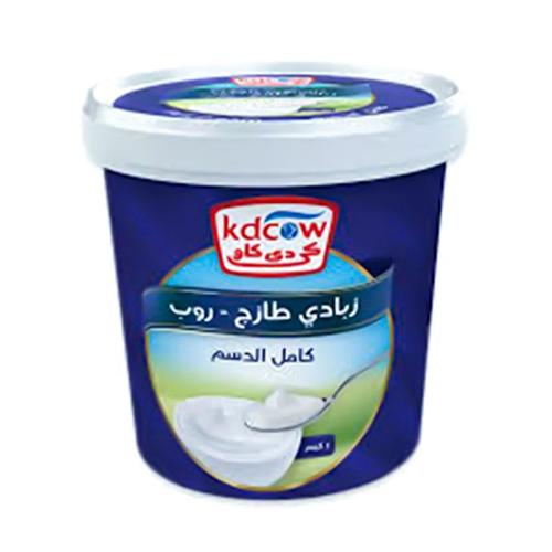 Kd Cow Fresh Yogurt Full Fat Yoghurt 1kg