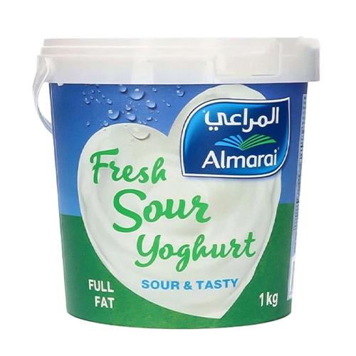 Almarai Fresh Sour Youghurt Full Fat 1kg