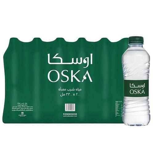 اوسكا مياه معدنية 330مل 20حبة