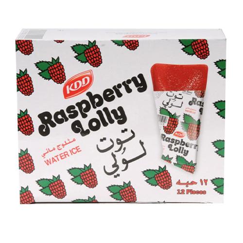 كي دي دي توت لولي مثلوج مائي 62.5مل 12حبة