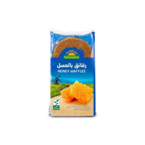 Natureland Organic Honey Waffles 175g