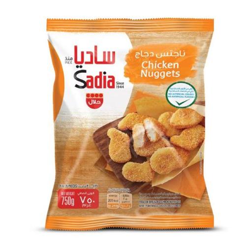 ساديا دجاج مجمد مقرمش 750جم