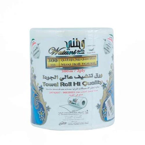 وطني كلاسيك ورق تنشيف عالي الجودة 2طبقه 300م
