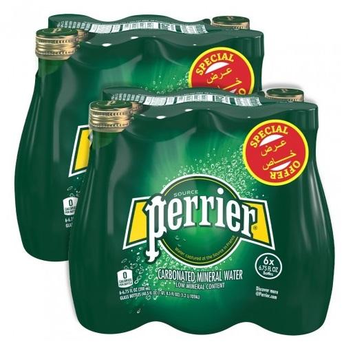Perrier natural mineral water 200ml 6Pcs 2Packet