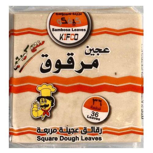 كيفكو عجين مرقوق رقائق عجينة مربعة 36حبة 360جم