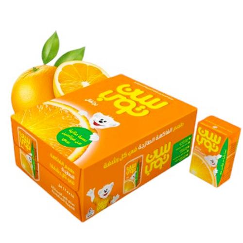 Sun Top Orange Juice 125ml 18Pcs