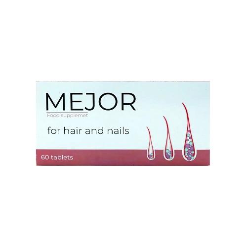 Mejor Food Supplemet for Hair and Nails 60Tablets