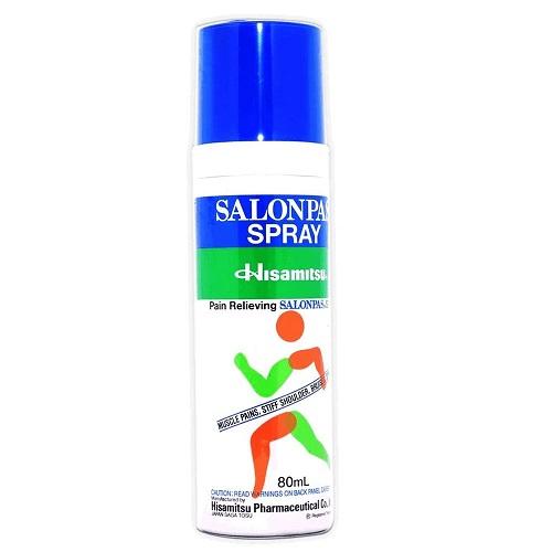 Salonpas Spray to Relief Pain and Inflammation 80ml
