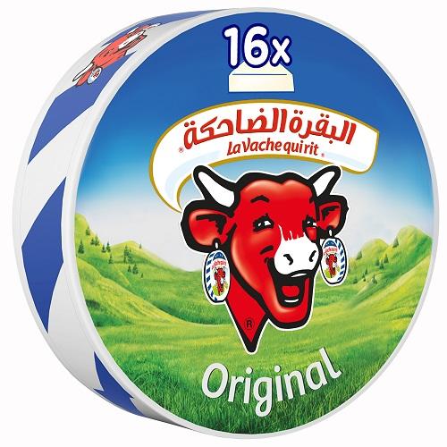 البقرة الضاحكة جبنة مثلثات 16حبة 240جم 