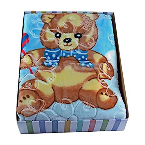 Baby Blanket Blue Model No.CHBLKT56