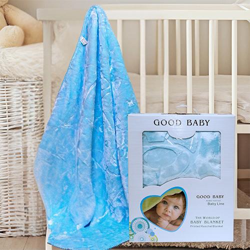 Baby Blanket Sac Blue Model No.CHBLKT2