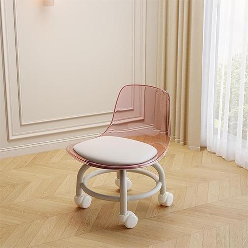 Chair with Wheel Pink Model No.K1394