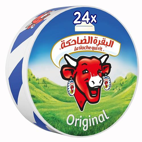 البقرة الضاحكة جبنة مثلثات 24حبة 360جم