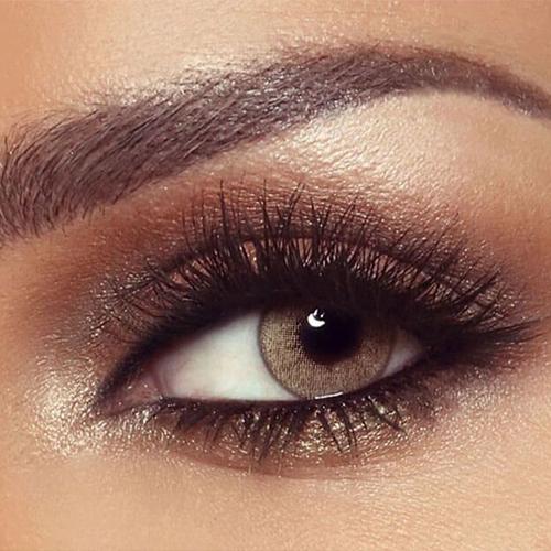 Bella Contact Lenses One Day Hazel Beige Color
