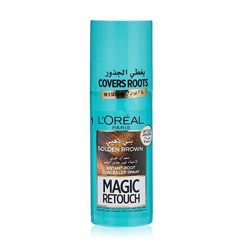 Loreal Magic Retouch Hair Spray Golden Brown 75ml