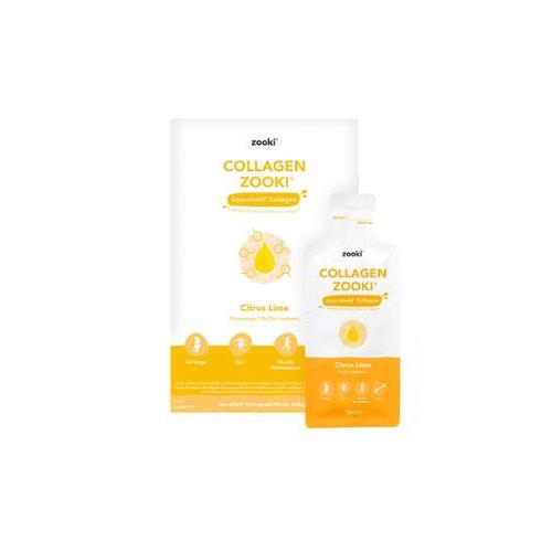 Zooki Lipo Shield Collagen Citrus Lime Food Supplement 15ml 14Sachets