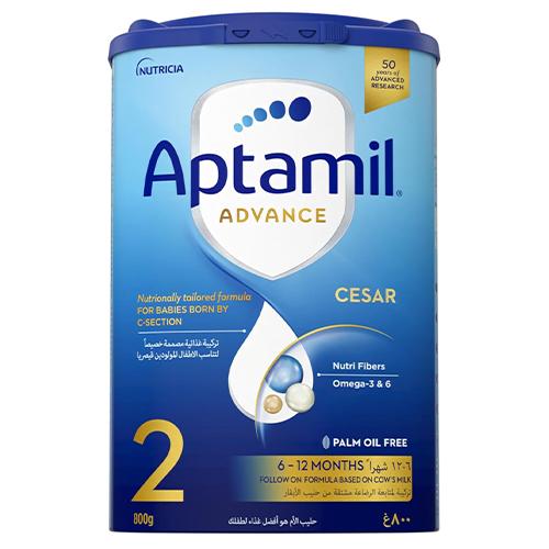 Aptamil Advance Cesar 2 Infant Milk Formula from6to12Months 800g