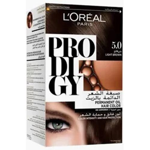 Loreal Prodigy Permanent Oil Hair Dye 5.0 Light Brown