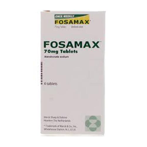 Fosamax Alendronic Acid 70mg Tablets for Osteoporosis 4Tablets