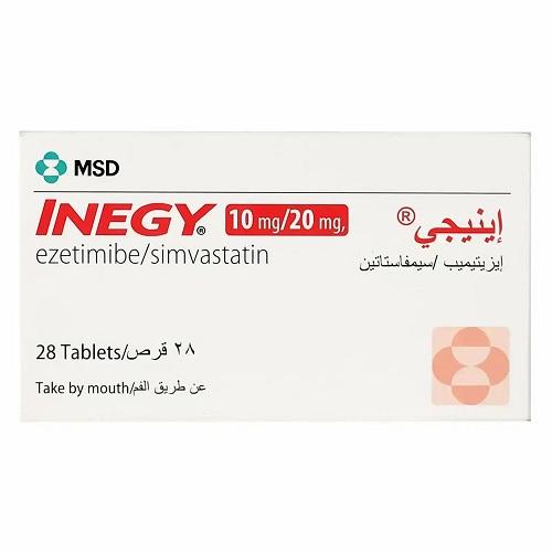 اينيجى 10/ 20مجم لخفض الكوليسترول 28قرص