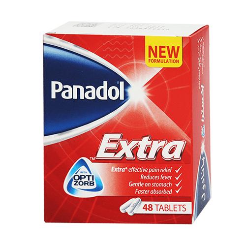 Panadol Extra Analgesic with Opti Zorb 48Tablets