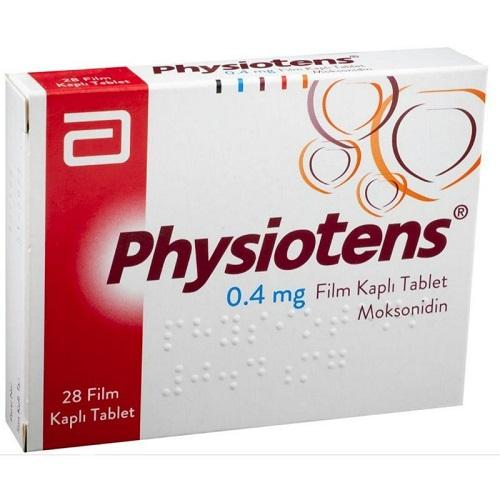 Physiotens 0.4mg Reduce High Blood Pressure 28Coated Tablets