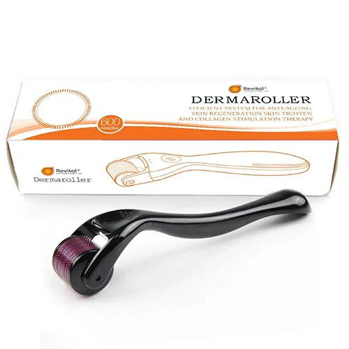 Revitol Derma Roller for face and hair 600Needles Size 1.00mm