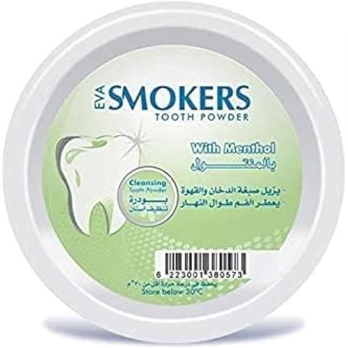 Eva Smokers Menthol Tooth Powder 45g
