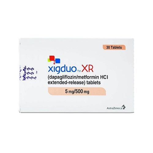 Xigduo XR for Diabetes 5mg/500mg 30Tablets