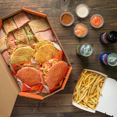 Healthy Doner Diwaniya Meal