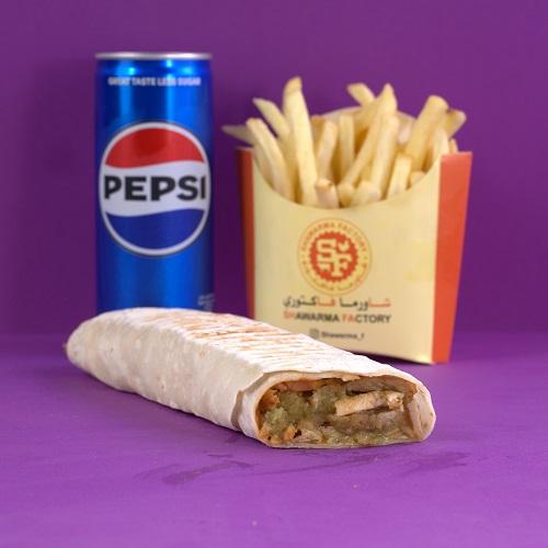 Chicken Green Maabouj Meal