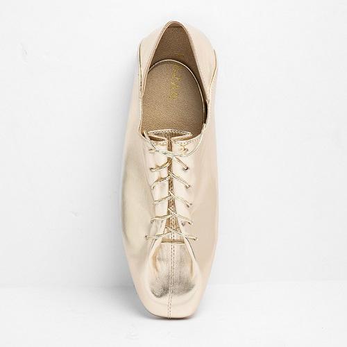 Flat with Rope Tie Golden