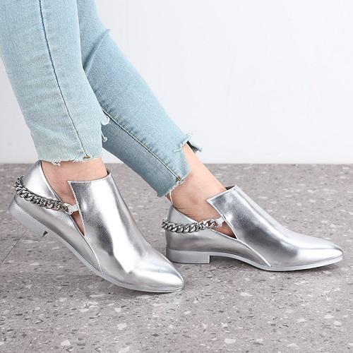 Rear Iron Track Shoe Silver