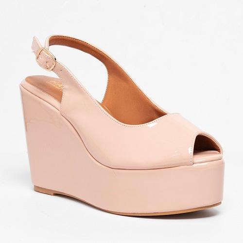 Heel Sandal 12cm Nude