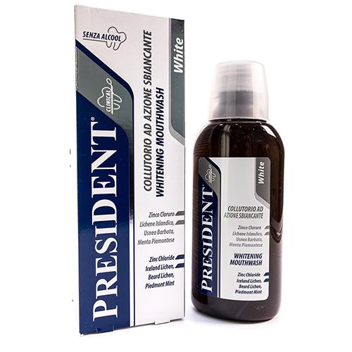 President Daily White Mouthwash 200ml
