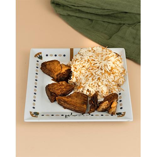 Fried Meat with Rice