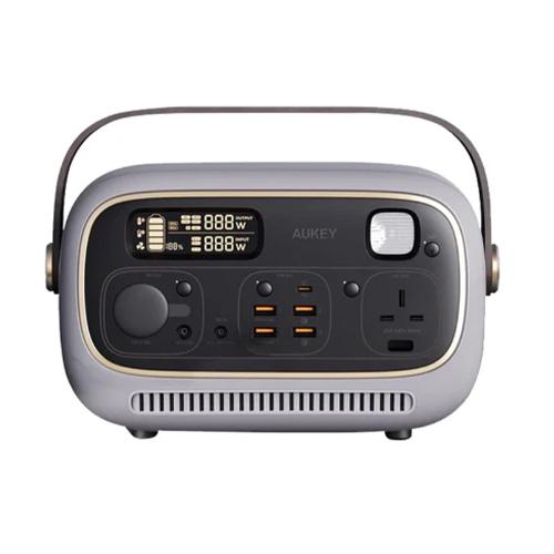 اوكي باورستوديو300 82500ملي امبير 220 و240فولت 4منافذ USB ومنفذ Type C بقدره 100واط ومقبس ثلاثي