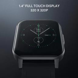 Aukey Smartwatch Fitness Tracker 12 Activity Modes IPX6 Waterproof Black