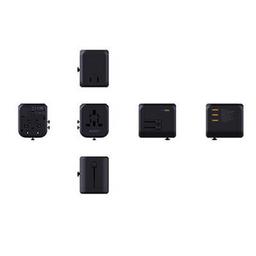 اوكي محول العالمي 3منافذ USB ومنفذ Type C PD بقدرة 30واط اسود