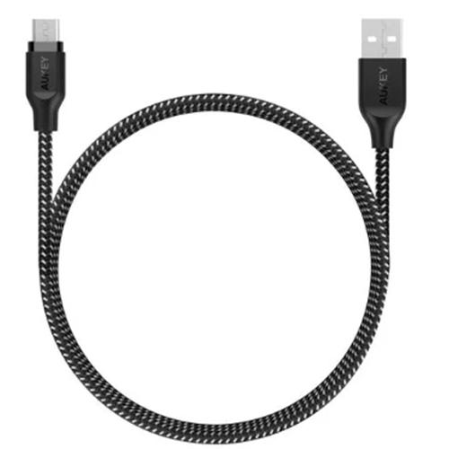اوكي كابل USB الي Micro عالي الاداء نايلون 1.2م اسود