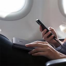 اوكي باكسي سليم باور بنك 10000مللي امبير مع شحن سريع بمنفذين USB ومنفذ Type C بقوة 20واط