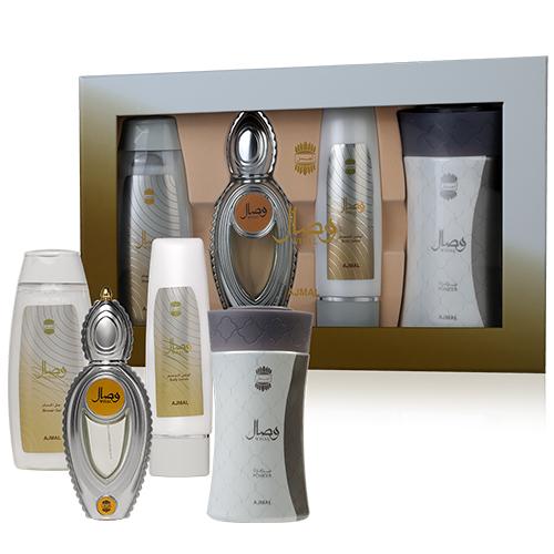 Ajmal Wisal Perfume Gift Set for Women 4Pcs